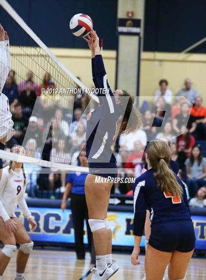 Thumbnail 3 in Arendell Parrott Academy vs GRACE Christian (NCISAA 3A Final) photogallery.