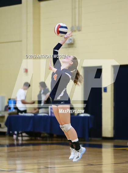 Thumbnail 3 in Arendell Parrott Academy vs GRACE Christian (NCISAA 3A Final) photogallery.