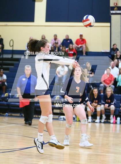 Thumbnail 1 in Arendell Parrott Academy vs GRACE Christian (NCISAA 3A Final) photogallery.