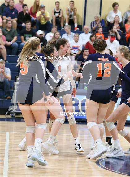 Thumbnail 2 in Arendell Parrott Academy vs GRACE Christian (NCISAA 3A Final) photogallery.