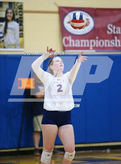 Thumbnail 1 in Arendell Parrott Academy vs GRACE Christian (NCISAA 3A Final) photogallery.