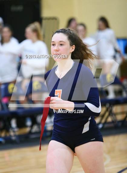 Thumbnail 3 in Arendell Parrott Academy vs GRACE Christian (NCISAA 3A Final) photogallery.