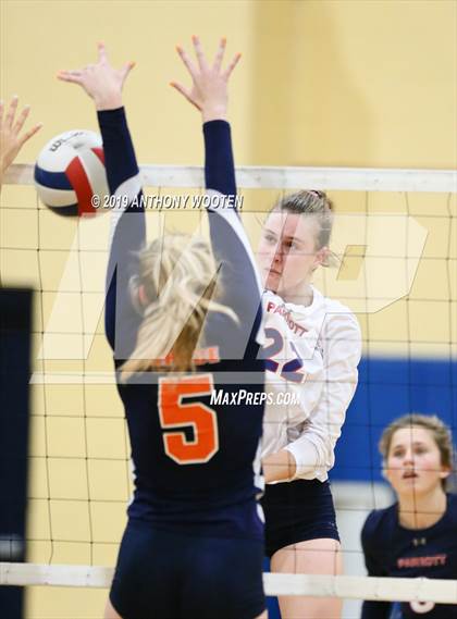 Thumbnail 2 in Arendell Parrott Academy vs GRACE Christian (NCISAA 3A Final) photogallery.