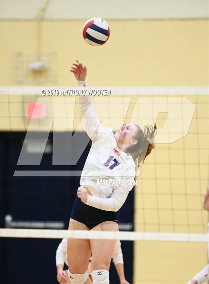 Thumbnail 3 in Arendell Parrott Academy vs GRACE Christian (NCISAA 3A Final) photogallery.