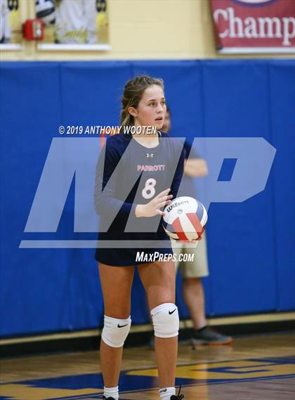 Thumbnail 2 in Arendell Parrott Academy vs GRACE Christian (NCISAA 3A Final) photogallery.