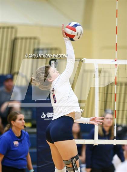 Thumbnail 2 in Arendell Parrott Academy vs GRACE Christian (NCISAA 3A Final) photogallery.