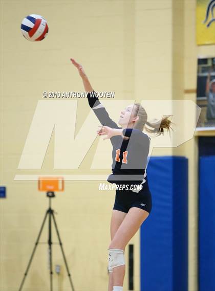 Thumbnail 3 in Arendell Parrott Academy vs GRACE Christian (NCISAA 3A Final) photogallery.