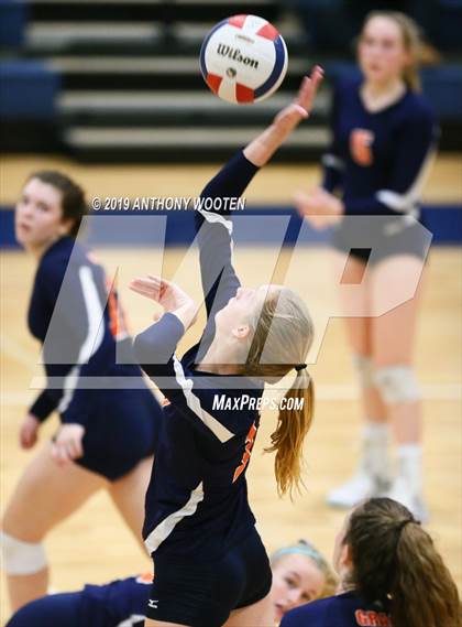 Thumbnail 2 in Arendell Parrott Academy vs GRACE Christian (NCISAA 3A Final) photogallery.