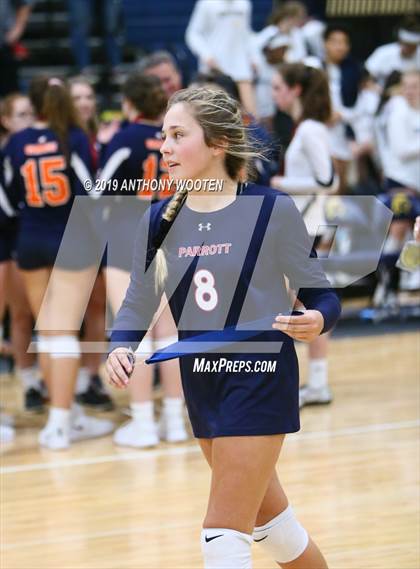 Thumbnail 3 in Arendell Parrott Academy vs GRACE Christian (NCISAA 3A Final) photogallery.