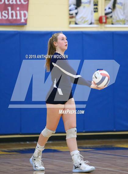 Thumbnail 3 in Arendell Parrott Academy vs GRACE Christian (NCISAA 3A Final) photogallery.