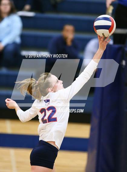 Thumbnail 1 in Arendell Parrott Academy vs GRACE Christian (NCISAA 3A Final) photogallery.
