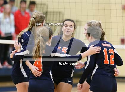 Thumbnail 2 in Arendell Parrott Academy vs GRACE Christian (NCISAA 3A Final) photogallery.