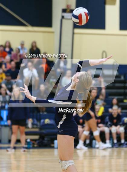 Thumbnail 3 in Arendell Parrott Academy vs GRACE Christian (NCISAA 3A Final) photogallery.