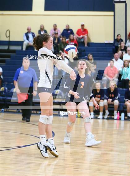 Thumbnail 3 in Arendell Parrott Academy vs GRACE Christian (NCISAA 3A Final) photogallery.