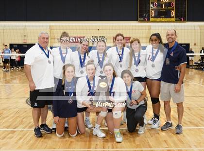 Thumbnail 2 in Arendell Parrott Academy vs GRACE Christian (NCISAA 3A Final) photogallery.