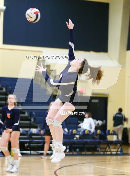 Thumbnail 1 in Arendell Parrott Academy vs GRACE Christian (NCISAA 3A Final) photogallery.