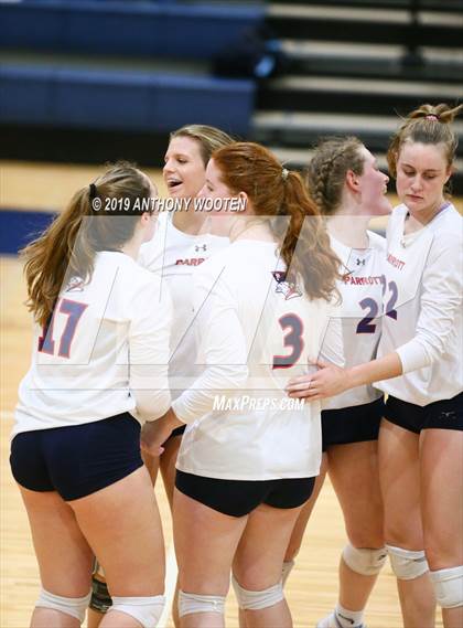 Thumbnail 1 in Arendell Parrott Academy vs GRACE Christian (NCISAA 3A Final) photogallery.