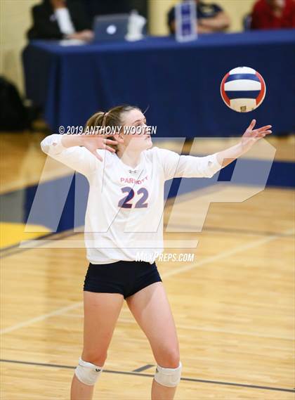 Thumbnail 3 in Arendell Parrott Academy vs GRACE Christian (NCISAA 3A Final) photogallery.