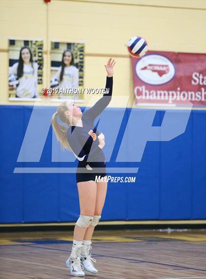 Thumbnail 2 in Arendell Parrott Academy vs GRACE Christian (NCISAA 3A Final) photogallery.