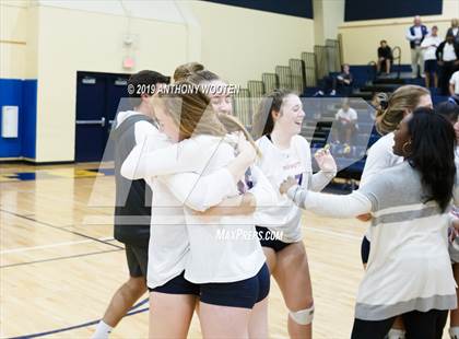 Thumbnail 2 in Arendell Parrott Academy vs GRACE Christian (NCISAA 3A Final) photogallery.