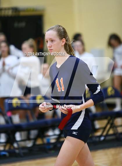 Thumbnail 3 in Arendell Parrott Academy vs GRACE Christian (NCISAA 3A Final) photogallery.