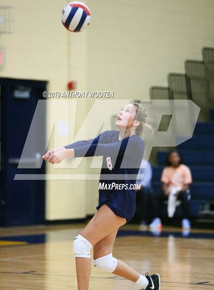 Thumbnail 3 in Arendell Parrott Academy vs GRACE Christian (NCISAA 3A Final) photogallery.