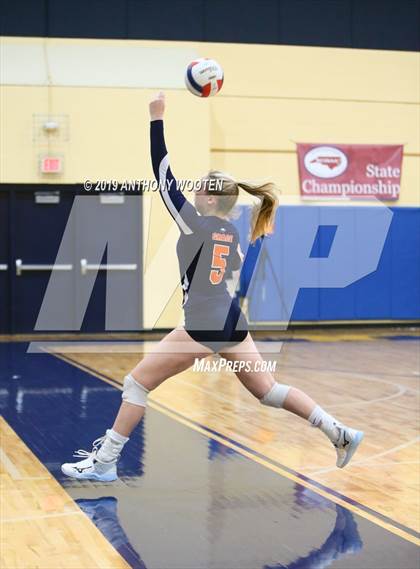 Thumbnail 2 in Arendell Parrott Academy vs GRACE Christian (NCISAA 3A Final) photogallery.