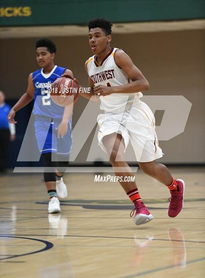 Thumbnail 3 in Southwest SD vs. San Diego Academy (CIF SDS D5 Final) photogallery.