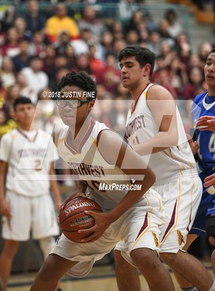 Thumbnail 3 in Southwest SD vs. San Diego Academy (CIF SDS D5 Final) photogallery.