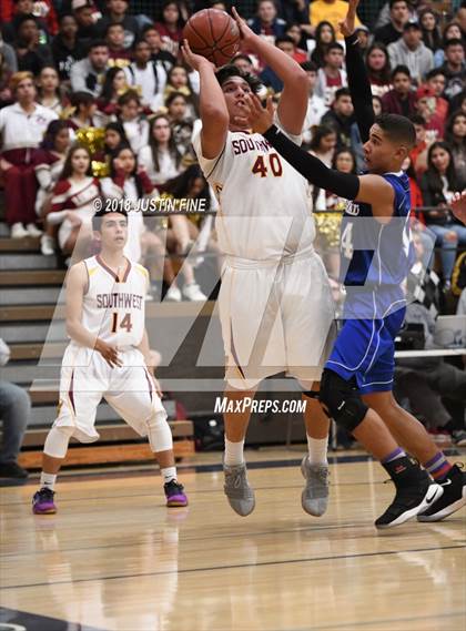 Thumbnail 2 in Southwest SD vs. San Diego Academy (CIF SDS D5 Final) photogallery.