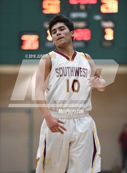 Thumbnail 1 in Southwest SD vs. San Diego Academy (CIF SDS D5 Final) photogallery.