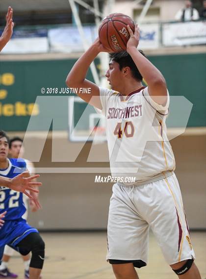 Thumbnail 2 in Southwest SD vs. San Diego Academy (CIF SDS D5 Final) photogallery.