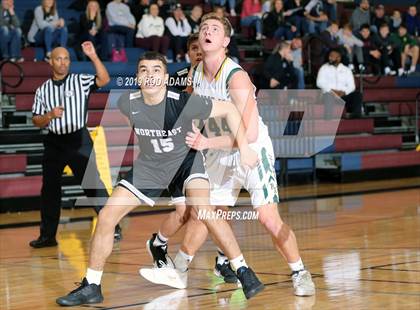 Thumbnail 3 in Pius X vs. Lincoln Northeast (HAC Tournament) photogallery.