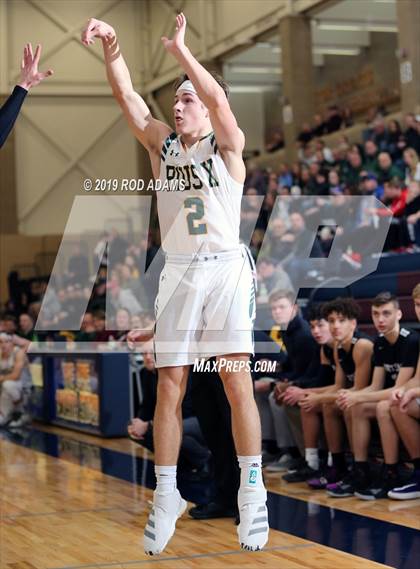Thumbnail 2 in Pius X vs. Lincoln Northeast (HAC Tournament) photogallery.