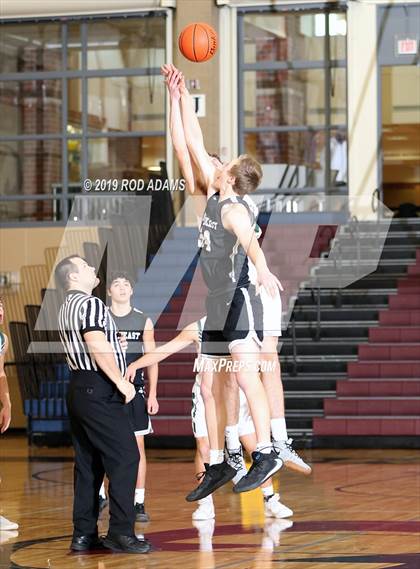 Thumbnail 1 in Pius X vs. Lincoln Northeast (HAC Tournament) photogallery.