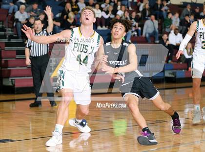 Thumbnail 1 in Pius X vs. Lincoln Northeast (HAC Tournament) photogallery.