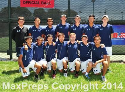 Thumbnail 1 in CIF SoCal Regional Team Tennis Championships photogallery.