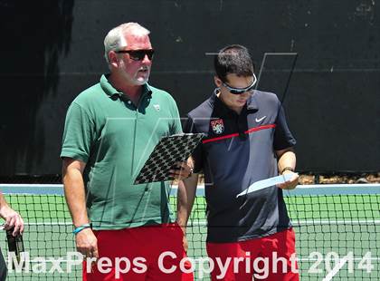 Thumbnail 2 in CIF SoCal Regional Team Tennis Championships photogallery.