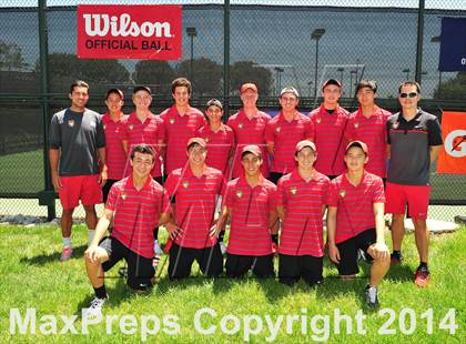 Thumbnail 2 in CIF SoCal Regional Team Tennis Championships photogallery.
