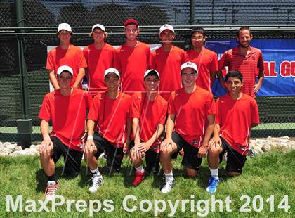Thumbnail 2 in CIF SoCal Regional Team Tennis Championships photogallery.