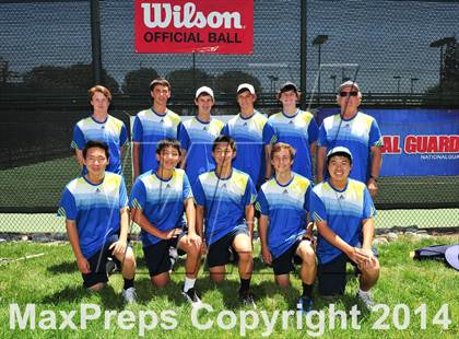 Thumbnail 1 in CIF SoCal Regional Team Tennis Championships photogallery.