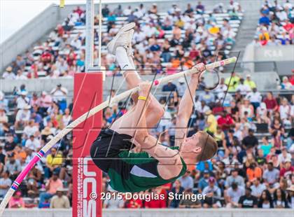 Thumbnail 1 in CIF State Track and Field Championships (Boys Pole Vault Qualifications) photogallery.