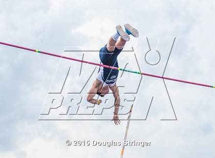 Thumbnail 1 in CIF State Track and Field Championships (Boys Pole Vault Qualifications) photogallery.