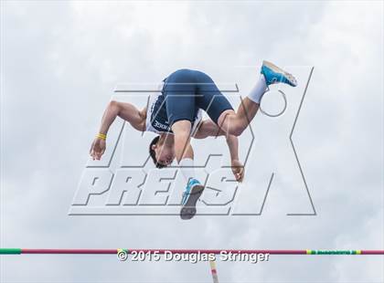 Thumbnail 1 in CIF State Track and Field Championships (Boys Pole Vault Qualifications) photogallery.