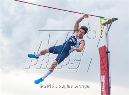 Thumbnail 2 in CIF State Track and Field Championships (Boys Pole Vault Qualifications) photogallery.