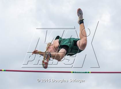 Thumbnail 2 in CIF State Track and Field Championships (Boys Pole Vault Qualifications) photogallery.