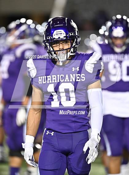 Thumbnail 2 in Cypress Woods @ Klein Cain (UIL 6A Bi-District Playoff) photogallery.