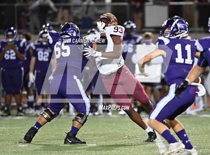 Thumbnail 2 in Cypress Woods @ Klein Cain (UIL 6A Bi-District Playoff) photogallery.