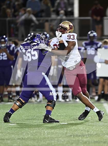 Thumbnail 1 in Cypress Woods @ Klein Cain (UIL 6A Bi-District Playoff) photogallery.