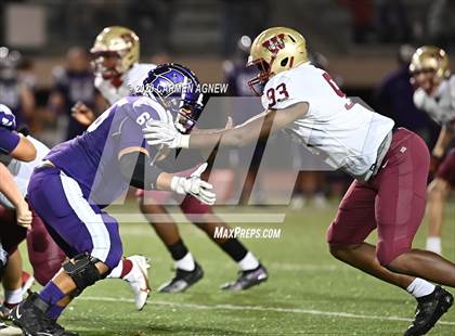 Thumbnail 2 in Cypress Woods @ Klein Cain (UIL 6A Bi-District Playoff) photogallery.